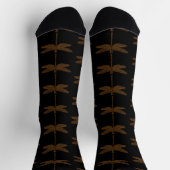 Magische Fairy Tale Fantasy Dragonfly Socken (Oben)