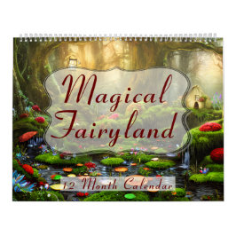 Magische Fairyland Fairy Houses Beautiful Gardens Kalender