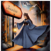 Magische Fairytale Wasserfarbe Vinyl Stickers Aufkleber