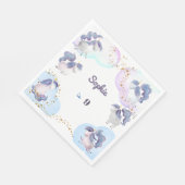 Magische Fantasie vereint Kindergeburtstag Serviette (Ecke)