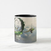 Magische Fantasiebraut - verzauberte Natur Tasse (Zentrum)
