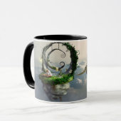 Magische Fantasiebraut - verzauberte Natur Tasse (Vorderseite Links)