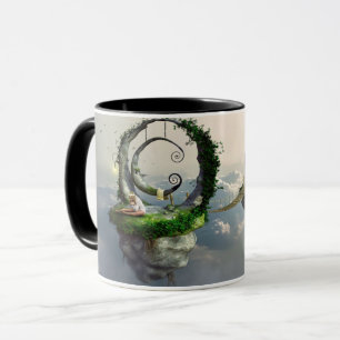Magische Fantasiebraut - verzauberte Natur Tasse