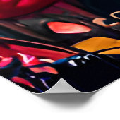 Magische Fantasy-Blume Poster (Ecke)