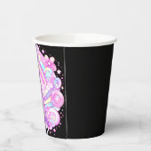 Magische Fantasy Dolphin Baby Dusche Pappbecher (Links)