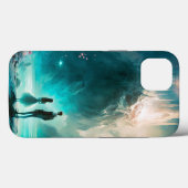 Magische Fantasy Landschaft Kunst Case-Mate iPhone Hülle (Rückseite (Horizontal))