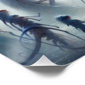 Magische Fantasy Parasiten Party auf dem Monte Lem Poster (Ecke)