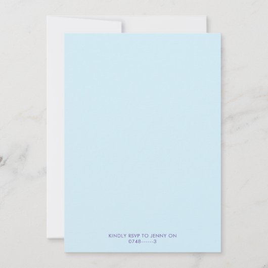 Magische Fantasy Rainbow Bears Kindergeburtstag Einladung (Rückseite)