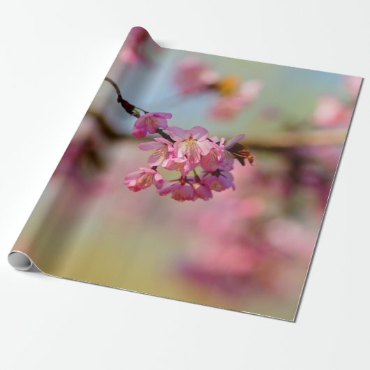 Magische Farben des Sakura Gartens Geschenkpapier (Ungerollt)