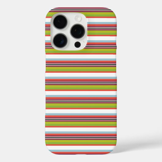 Magische farbige Streifen Case-Mate iPhone Hülle (Rückseite)