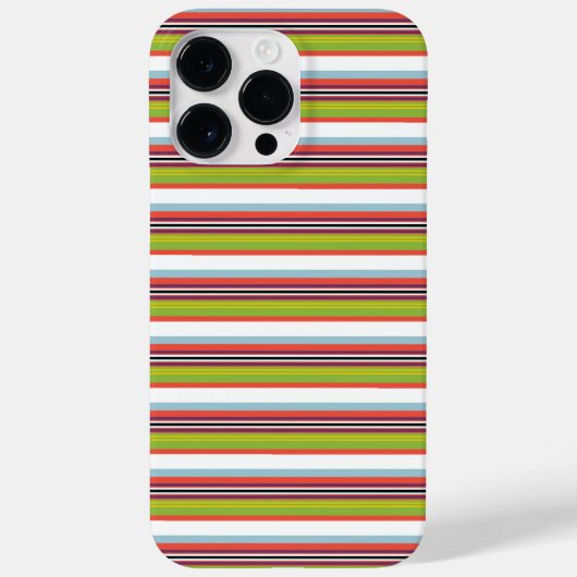 Magische farbige Streifen Case-Mate iPhone Hülle (Rückseite)