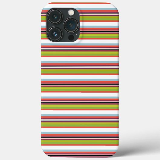 Magische farbige Streifen Case-Mate iPhone Hülle (Rückseite)