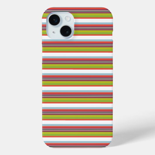 Magische farbige Streifen Case-Mate iPhone Hülle (Rückseite)
