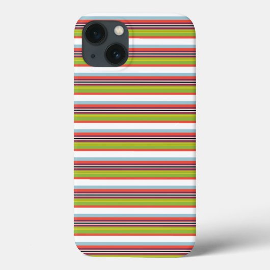 Magische farbige Streifen Case-Mate iPhone Hülle (Rückseite)