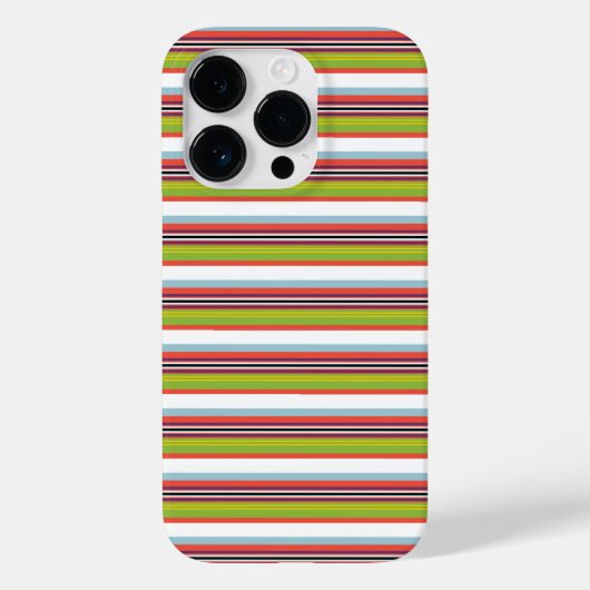 Magische farbige Streifen Case-Mate iPhone Hülle (Rückseite)