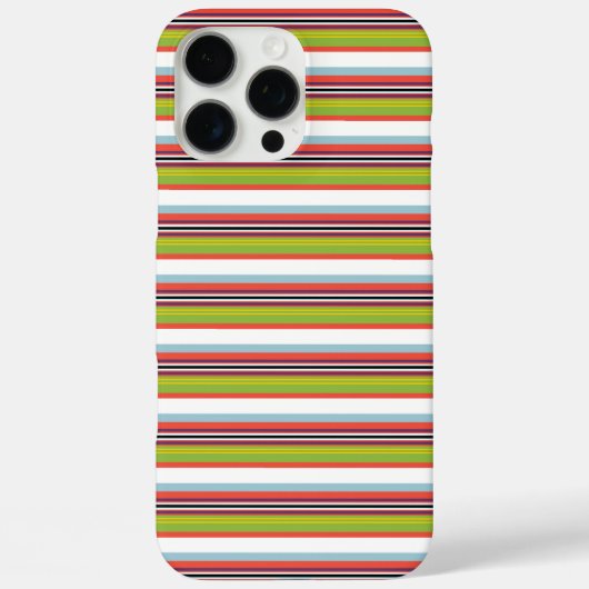 Magische farbige Streifen Case-Mate iPhone Hülle (Rückseite)