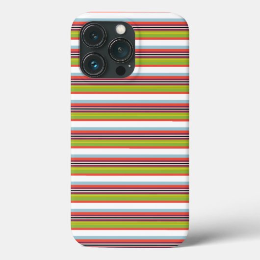 Magische farbige Streifen Case-Mate iPhone Hülle (Rückseite)