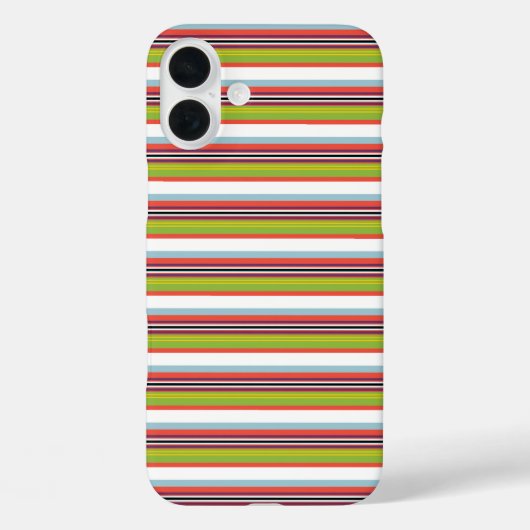 Magische farbige Streifen Case-Mate iPhone Hülle (Rückseite)