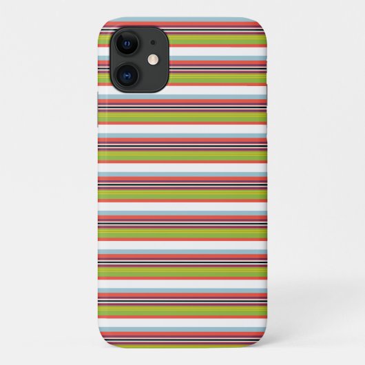 Magische farbige Streifen Case-Mate iPhone Hülle (Rückseite)