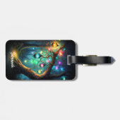 Magische Fee verzauberter Forest Fantasy Pixie Sta Gepäckanhänger (Rückseite horizontal)