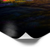 Magische Fee verzauberter Forest Fantasy Pixie Sta Poster (Ecke)