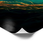 Magische Fee verzauberter Forest Fantasy Pixie Sta Poster (Ecke)