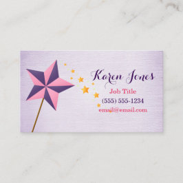 Magische Fee Visitenkarte