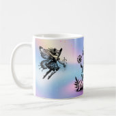 magische Feen in holografischer Fantasie Kaffeetasse (Links)