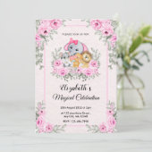 Magische Feier Baby-Dusche Einladung (Stehend Vorderseite)