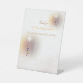 magische Feier Mutter Geburtstag Pedestal Sign Sockelschild (Vorderseite)