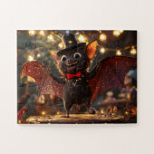 Magische Fledermaus - glänzendes Puzzle (Horizontal)