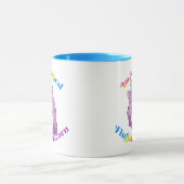 Magische Fluffin Unicorn Combo-Tasse Tasse (Zentrum)