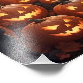 Magische Flughexe Fotodruck (Ecke)