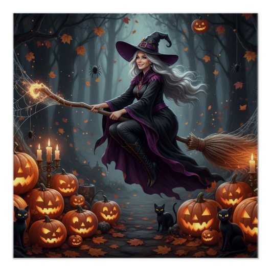 Magische Flughexe Poster (Vorderseite)