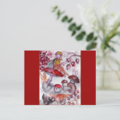 MAGISCHE FOLLETT DER MUSHÖME POSTKARTE (Stehend Vorderseite)