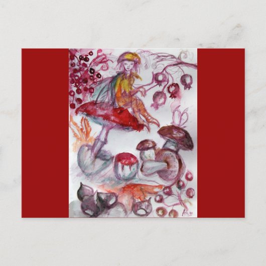 MAGISCHE FOLLETT DER MUSHÖME POSTKARTE (Vorderseite)