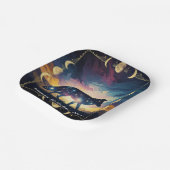 Magische Fox-Party-Teller Pappteller (Gewinkelt)