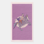 Magische Freunde | Einhorn, Alpaca, Kitten, Sloth Serviette (Vorderseite)