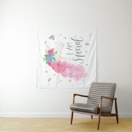 Magische Freunde III | I is Special Wandteppich (Beispiel)