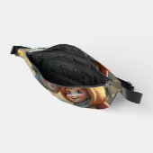 „Magische Freunde im Blütenland“ Bauchtasche (Offen)