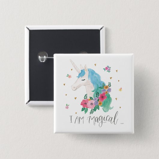 Magische Freunde IV | Ich bin magisch Button (Vorne & Hinten)
