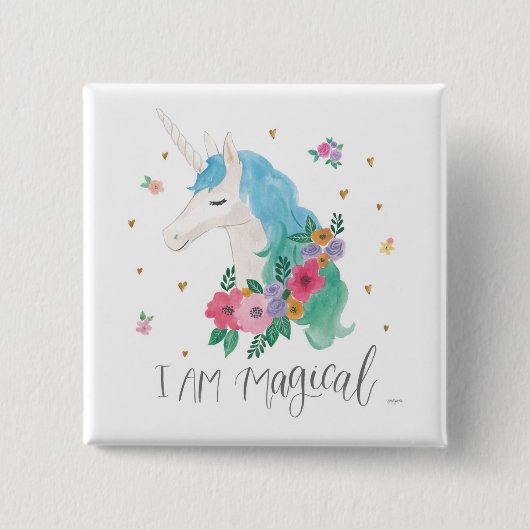 Magische Freunde IV | Ich bin magisch Button (Vorderseite)