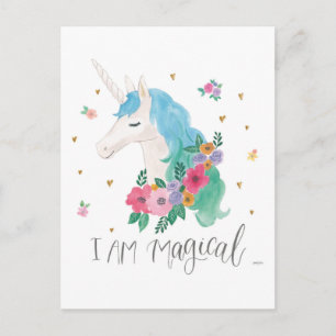 Magische Freunde IV   Ich bin magisch Postkarte
