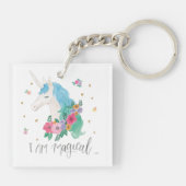 Magische Freunde IV | Ich bin magisch Schlüsselanhänger (Rückseite)