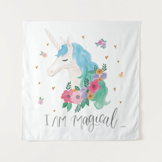 Magische Freunde IV | Ich bin magisch Wandteppich (Vorderseite (Horizontal))