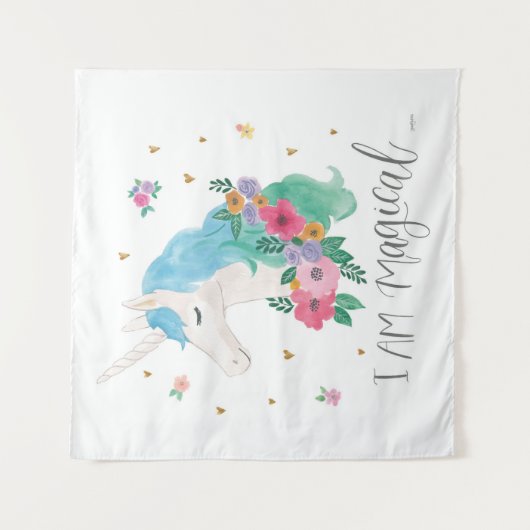 Magische Freunde IV | Ich bin magisch Wandteppich (Vorderseite)