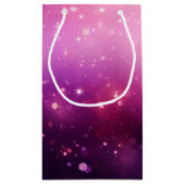 Magische Frohe Weihnachten Kleine Geschenktüte (Rückseite)