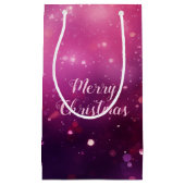 Magische Frohe Weihnachten Kleine Geschenktüte (Vorderseite)