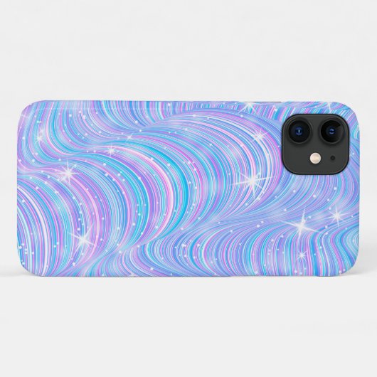 Magische Funkelnd Pastel Waves iPhone Gehäuse Case-Mate iPhone Hülle (Rückseite (Horizontal))