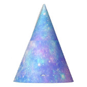 Magische Galaxie: Pink Blue Star Print Partyhütchen (Links)
